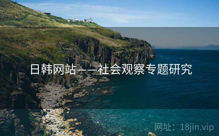 日韩网站——社会观察专题研究