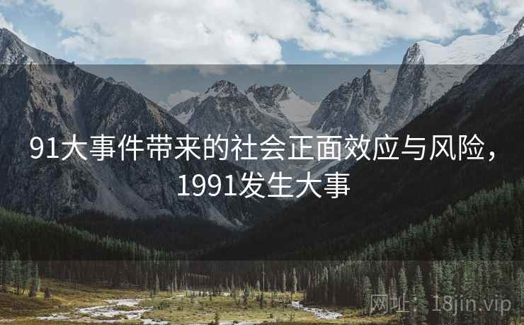 91大事件带来的社会正面效应与风险，1991发生大事