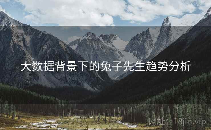 大数据背景下的兔子先生趋势分析