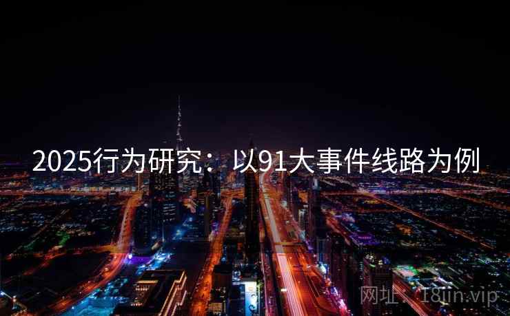2025行为研究：以91大事件线路为例